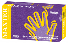 Gants d’examen en latex non poudrés  50-692