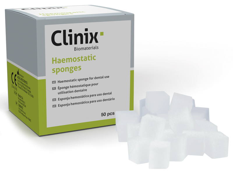 Éponge Hémostatique Stérile En Gélatine Absorbable - 80mm - Boîte De 20 - Pour Dentisterie Et Laboratoire